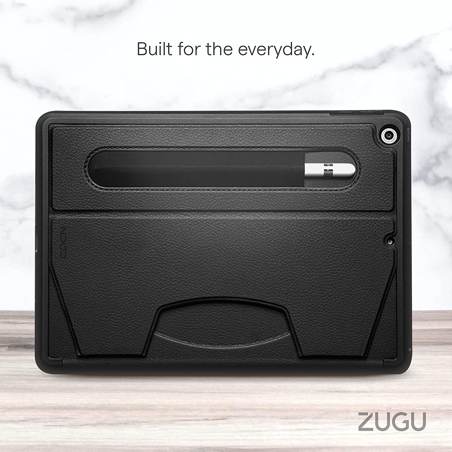 Zugu iPad Folio Case Magnetic Stand iPad 7th / 8th / 9th Gen 10.2 inch - Stealth Black - Image 11