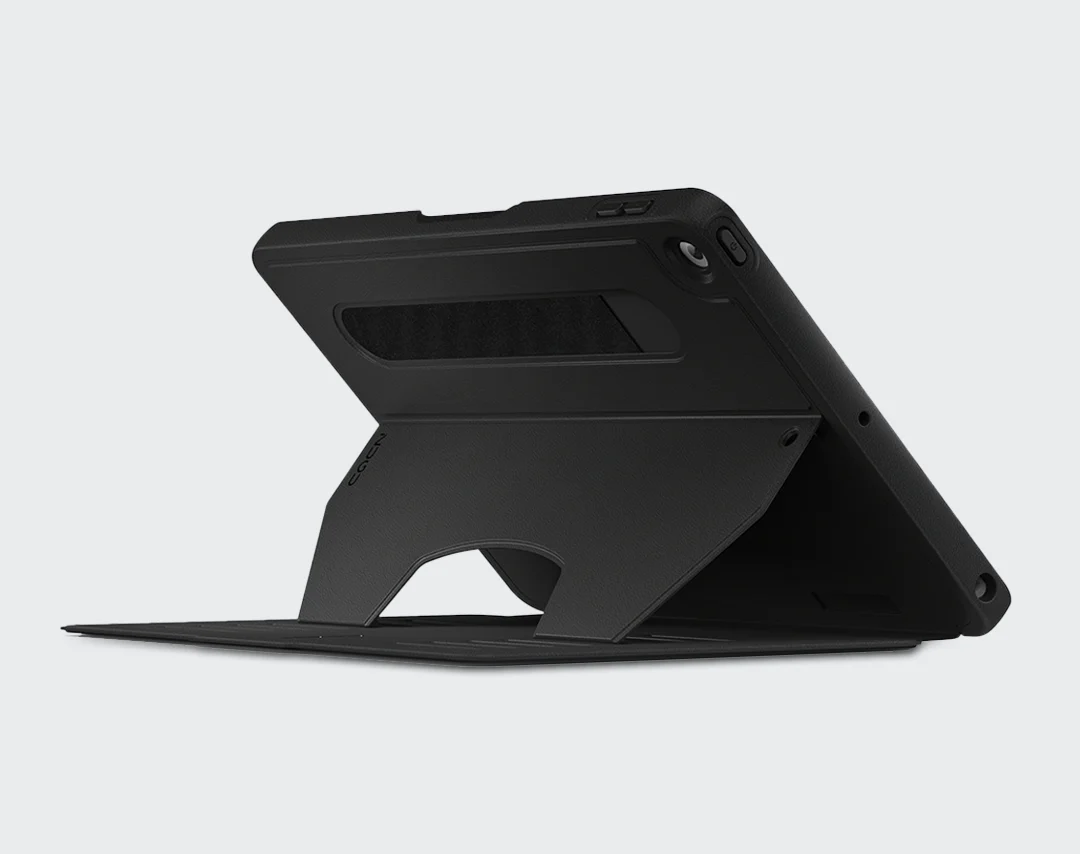 Zugu iPad Folio Case Magnetic Stand iPad 7th / 8th / 9th Gen 10.2 inch - Stealth Black - Image 4