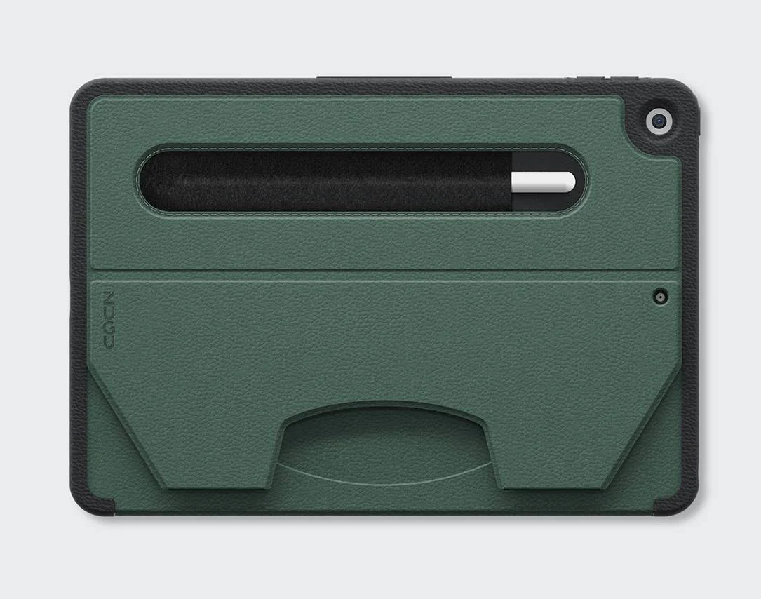 Zugu iPad Folio Case Magnetic Stand iPad 7th / 8th / 9th Gen 10.2 inch - Pine - Image 3
