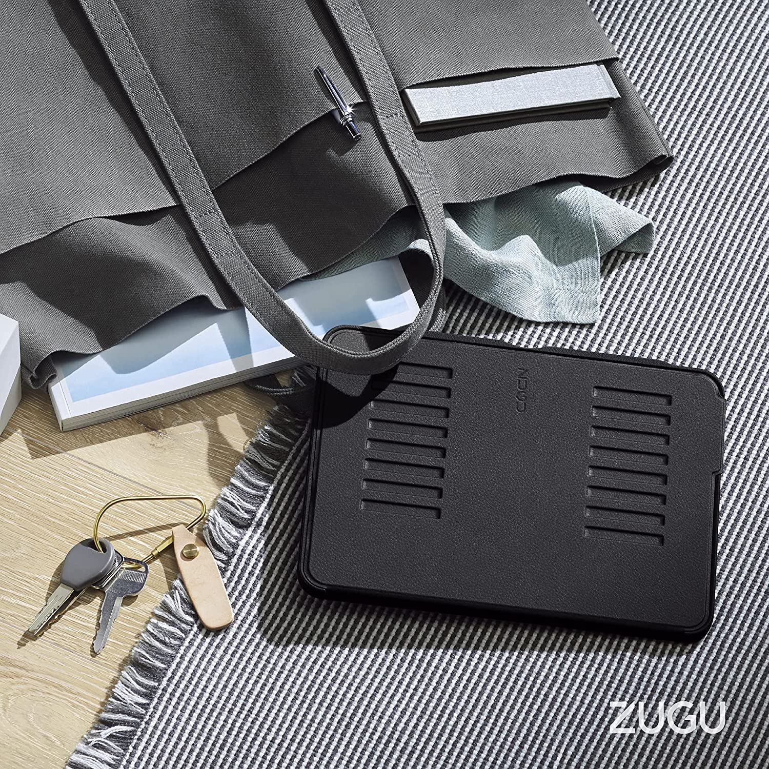 Zugu Magnetic Rugged Folio Case iPad Pro 12.9 in 6th & 5th Gen - Black - Image 8