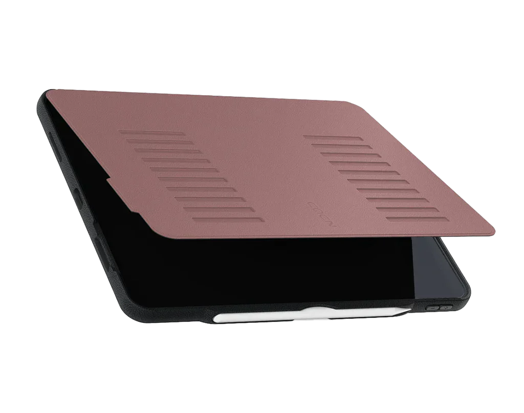 Zugu Magnetic Rugged Folio Case iPad Pro 12.9 in 6th & 5th Gen - Desert Rose - Image 2