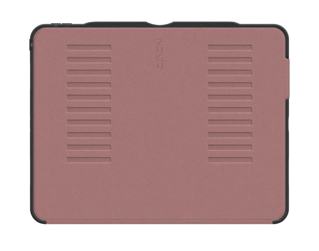 Zugu Magnetic Rugged Folio Case iPad Pro 12.9 in 6th & 5th Gen - Desert Rose - Image 3