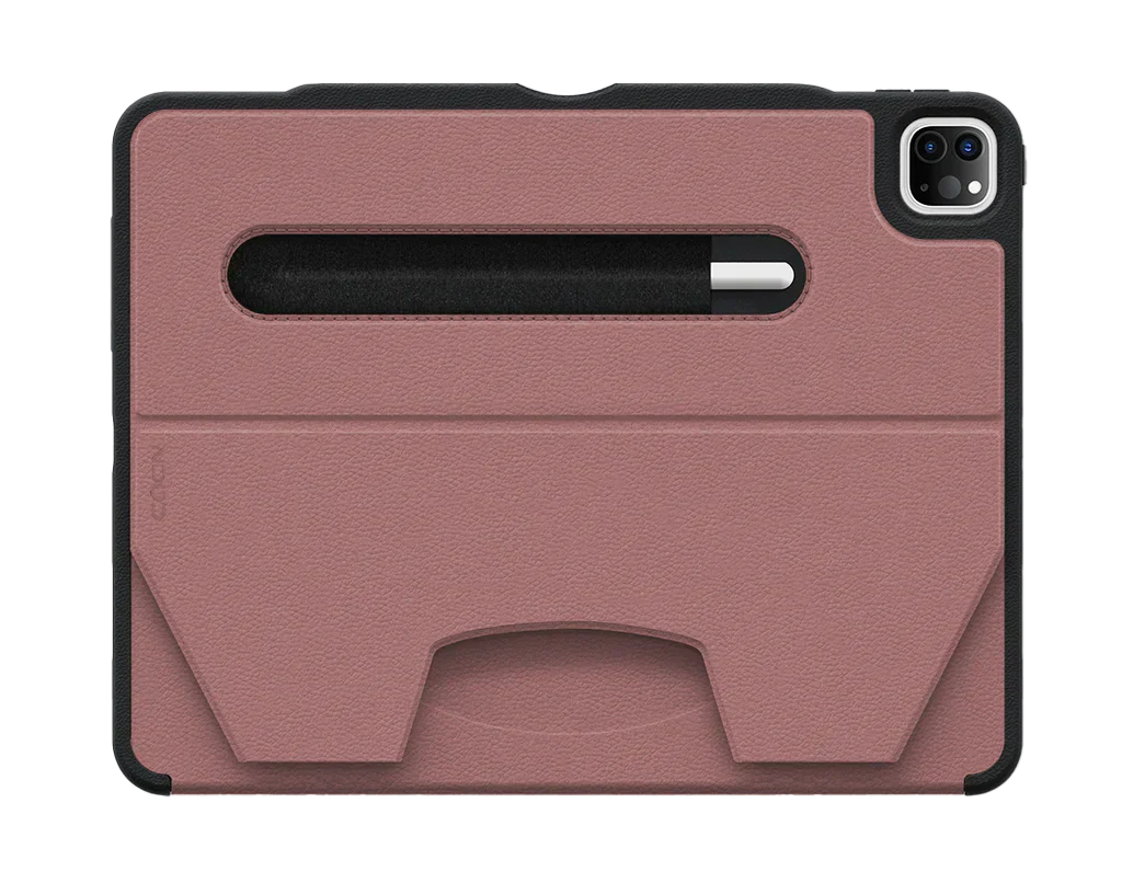 Zugu Magnetic Rugged Folio Case iPad Pro 12.9 in 6th & 5th Gen - Desert Rose - Image 4