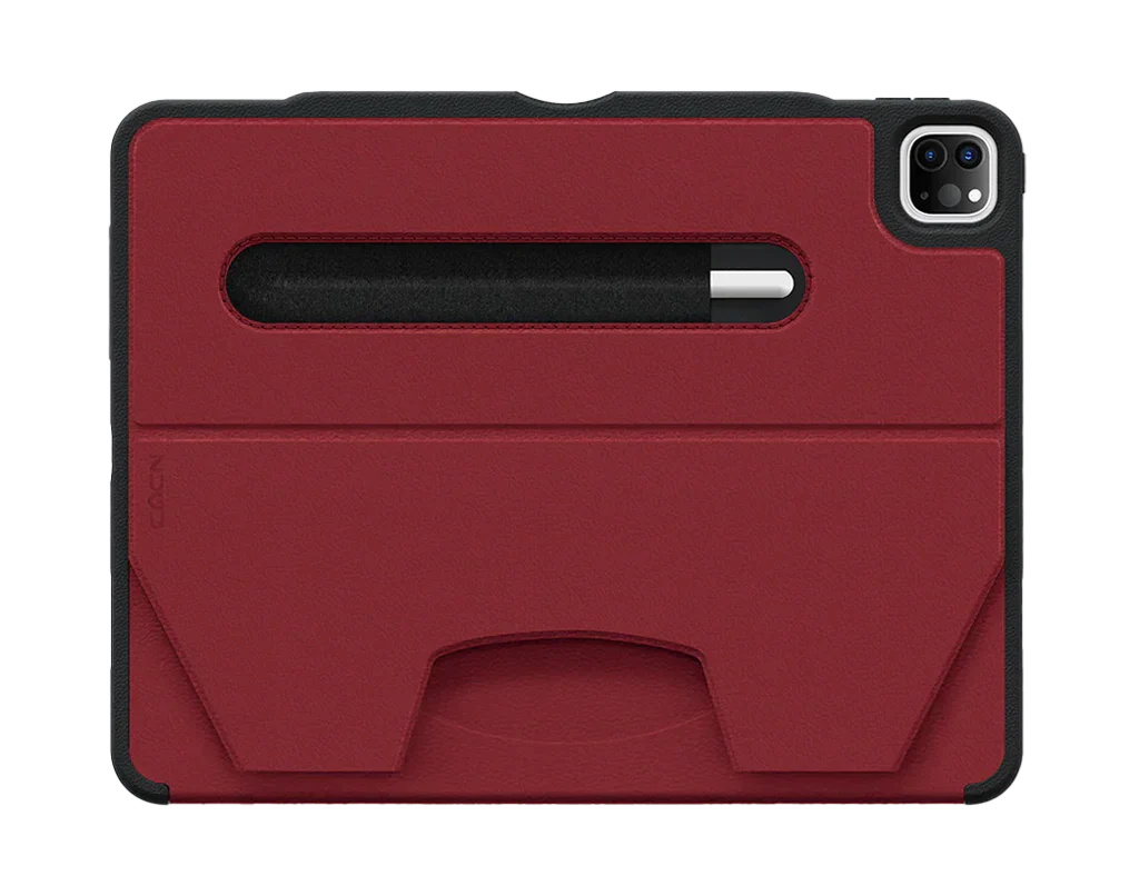Zugu Magnetic Rugged Folio Case iPad Pro 12.9 in 6th & 5th Gen - Scarlet Red - Image 5