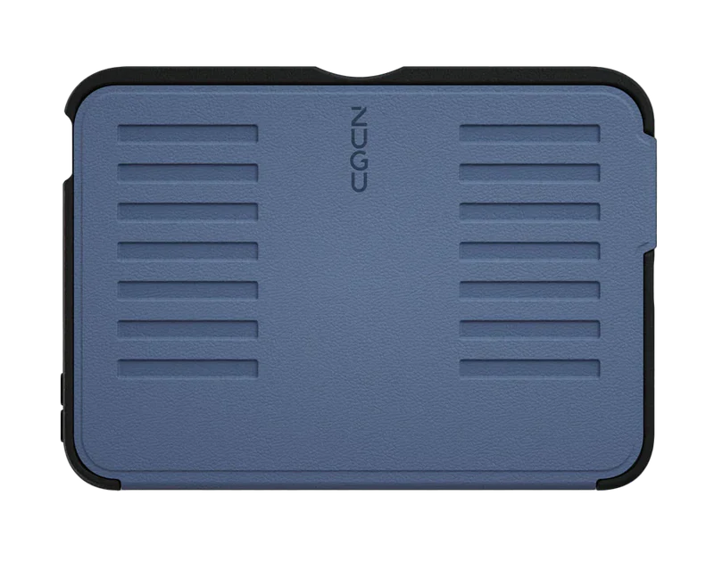 Zugu Rugged Folio Case iPad Mini 6/7 /A17 Pro Gen & Magnetic Stand - Blue - Image 2